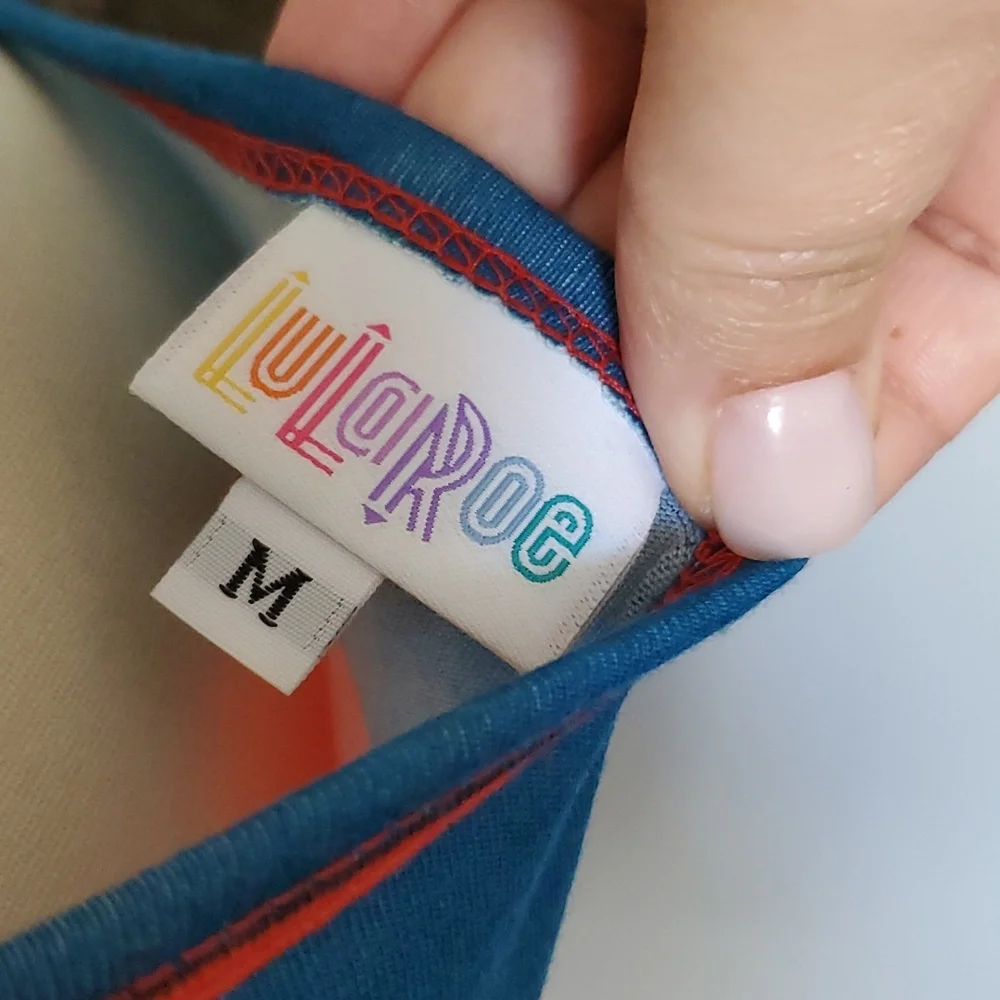 Lularoe Striped Julia Dress - Picture 5 of 7
